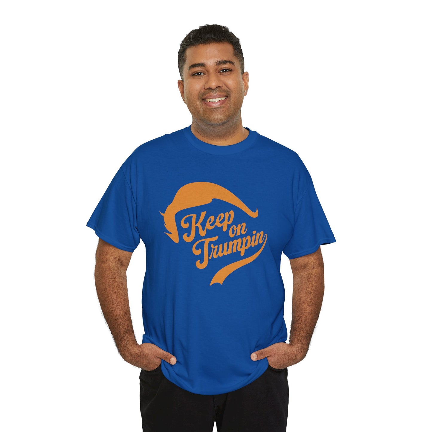 01-003 Inauguration 2025 - Cheeky Keep on Trumpin' - Unisex Heavy Cotton Tee