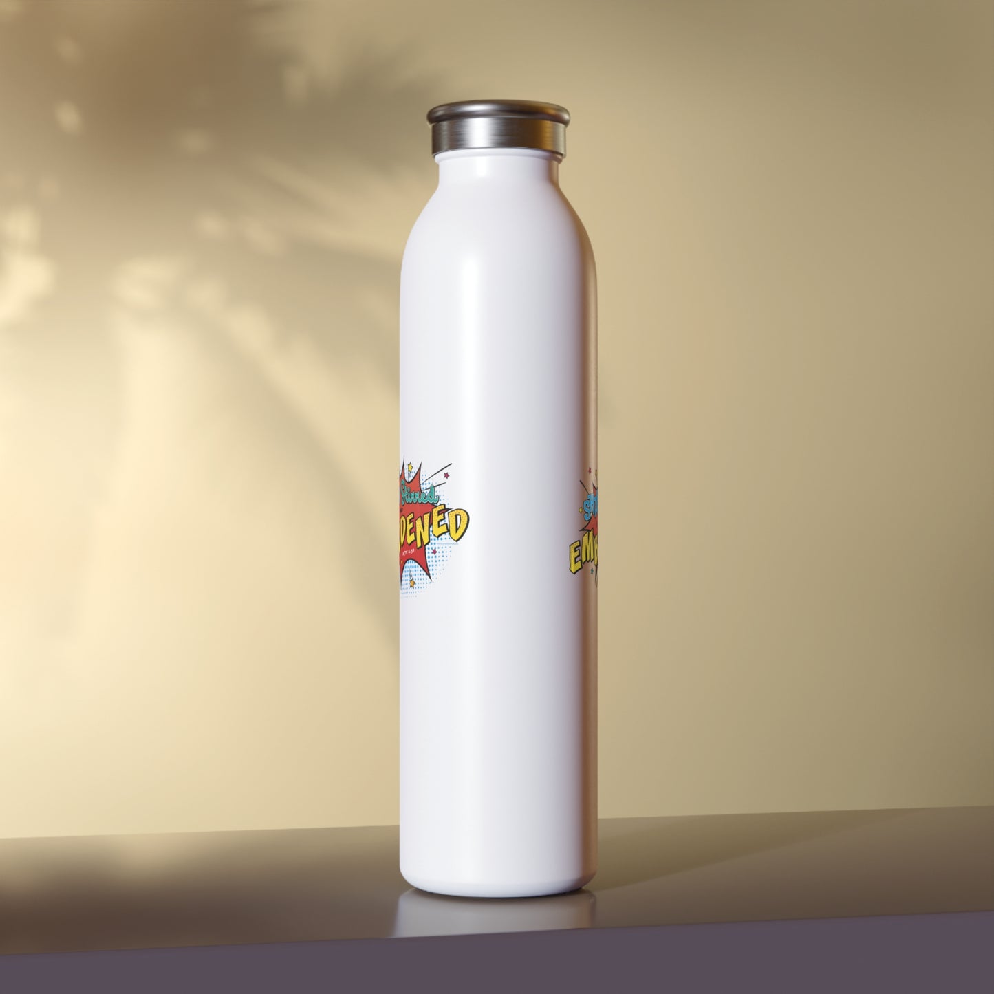 02-010 Emboldened Slim Water Bottle