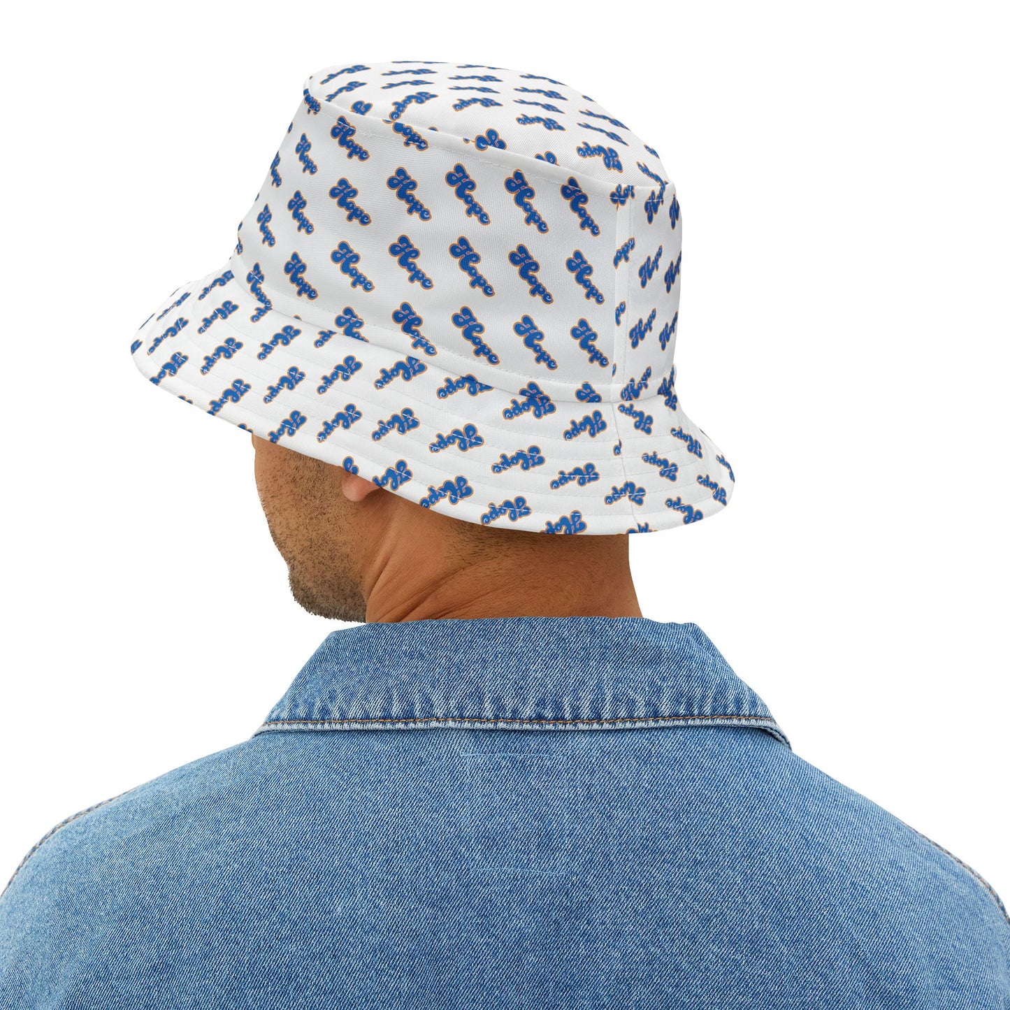 01-015 Hope - Retro Bucket Hat (AOP)