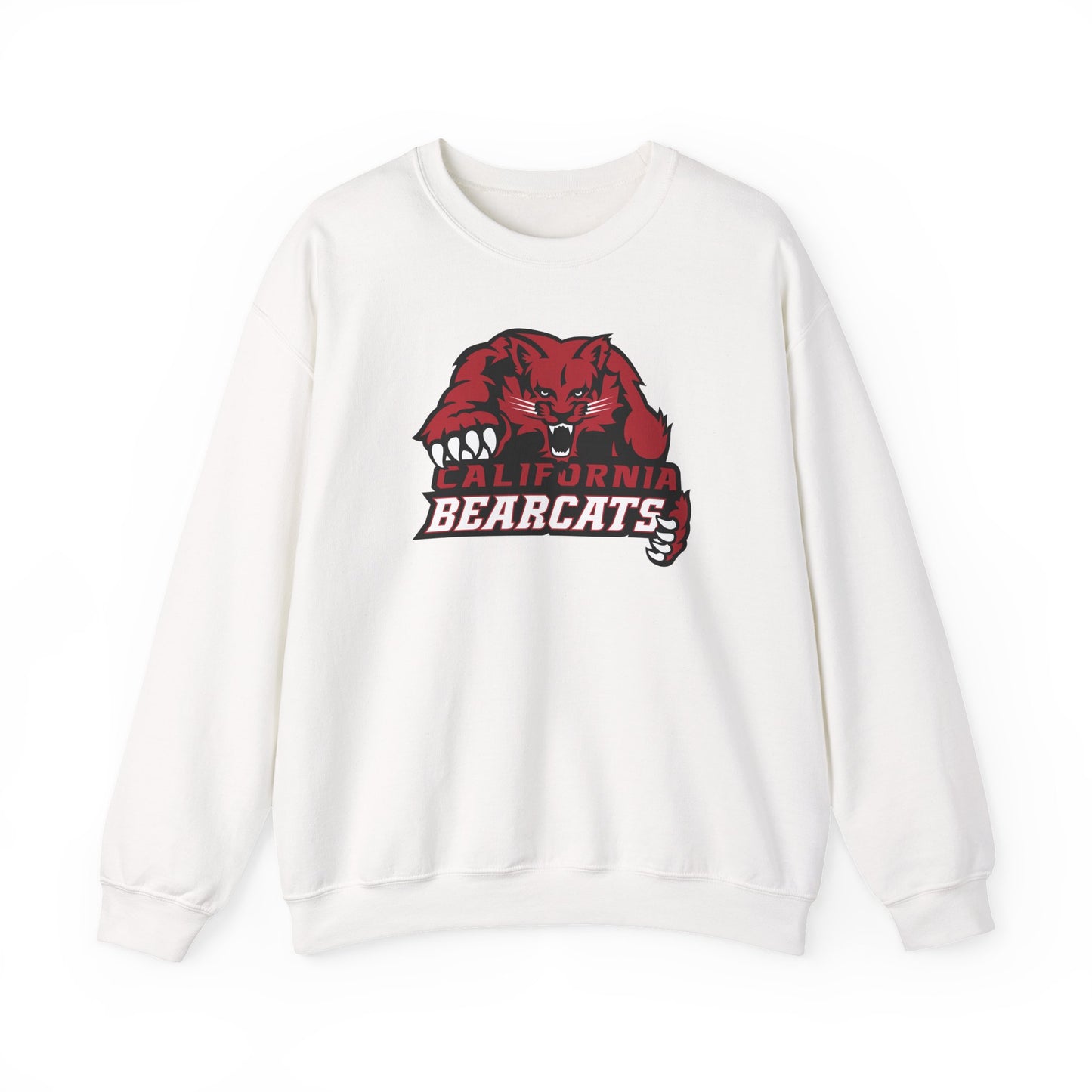 05-002 California Bearcats Unisex Heavy Blend™ Crewneck Sweatshirt (White)