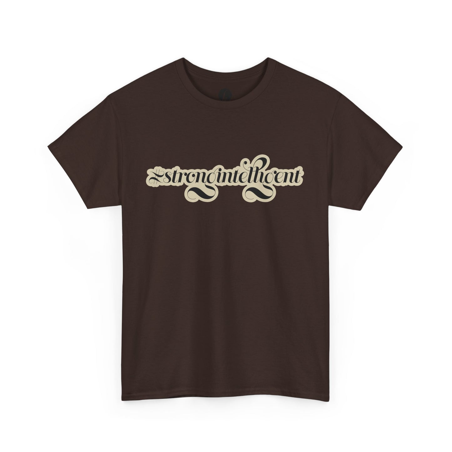 02-009 #StrongIntelligent Unisex Heavy Cotton Tee