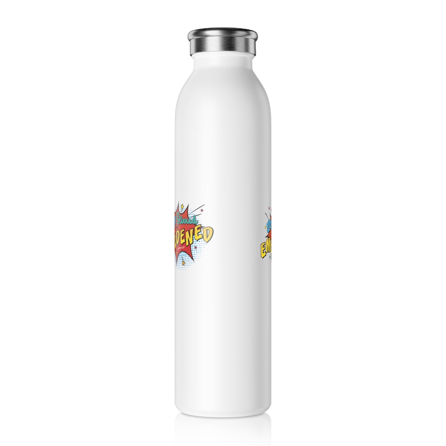 02-010 Emboldened Slim Water Bottle