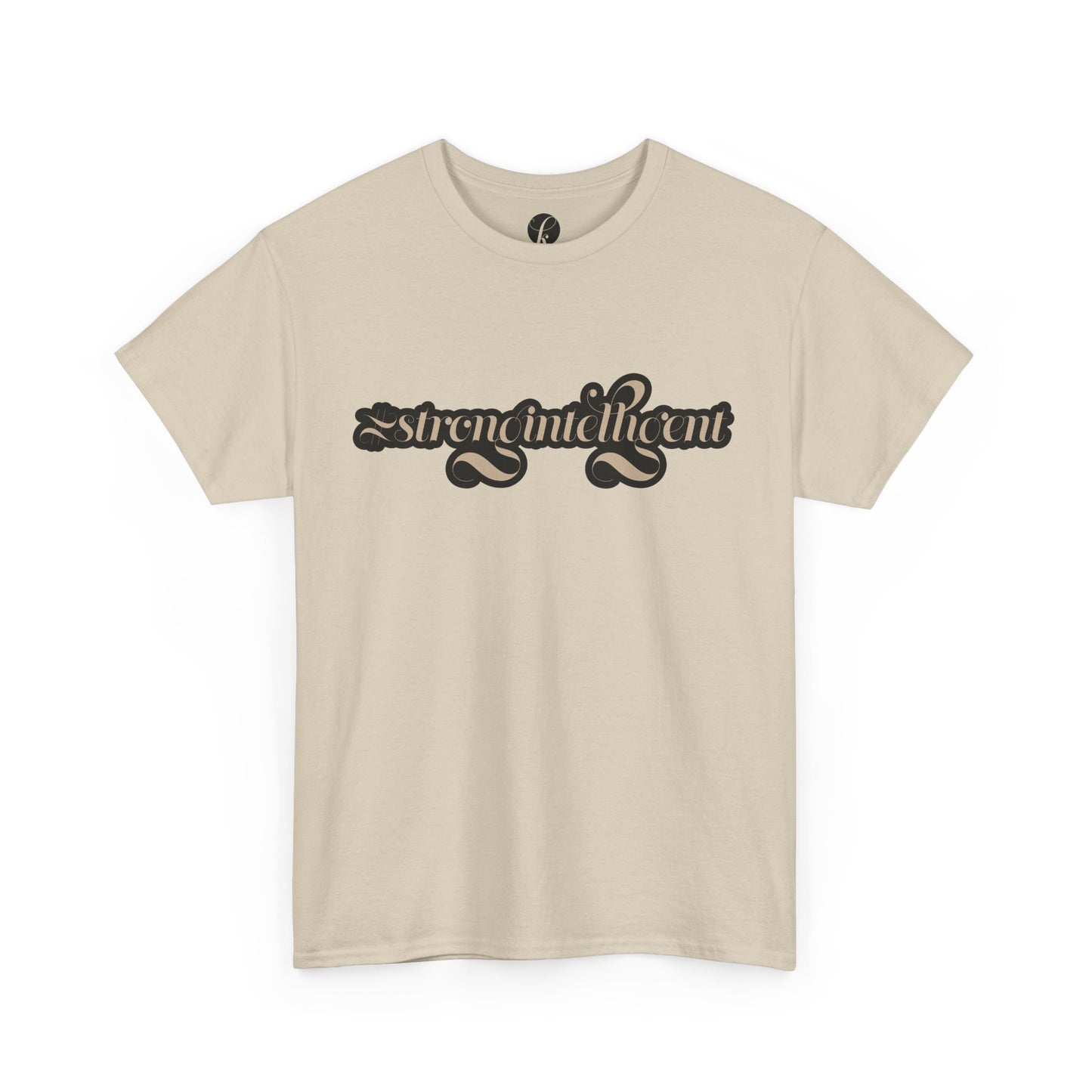 02-009 #StrongIntelligent Unisex Heavy Cotton Tee
