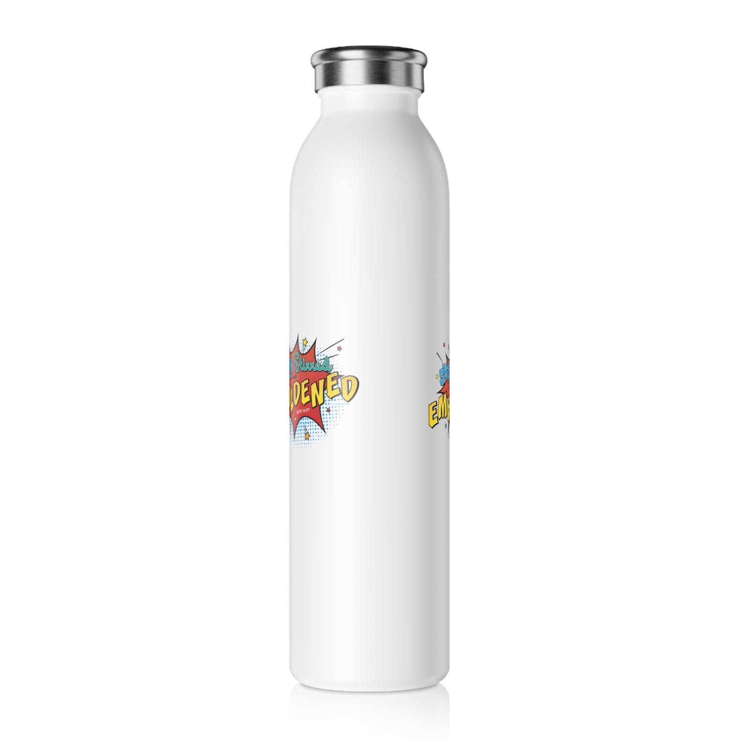 02-010 Emboldened Slim Water Bottle