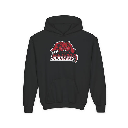 05-021 California Bearcats Dynamic Logo Youth Heavy Blend Hooded Sweatshirt (Black)