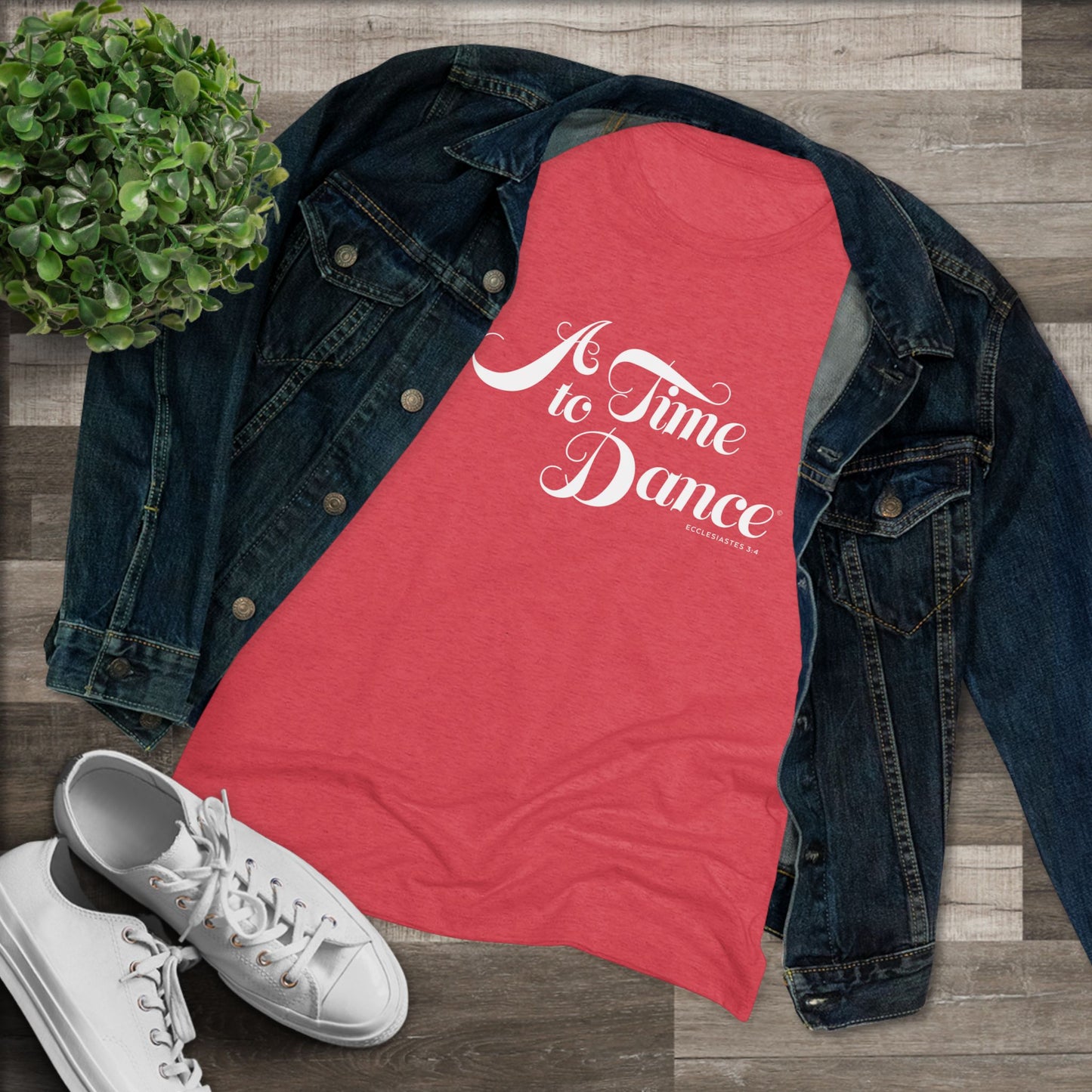 02-003 A Time to Dance – Women's Triblend Tee