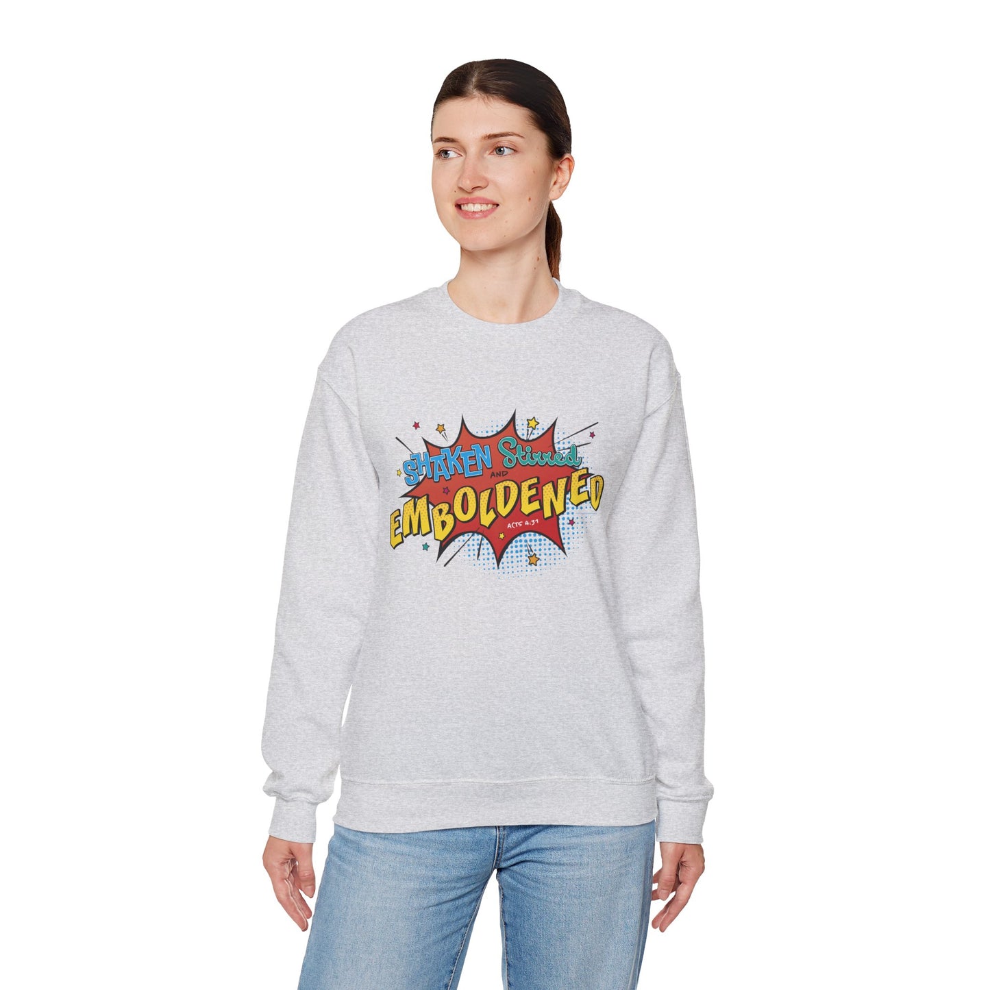 02-004 Emboldened - Unisex Heavy Blend™ Crewneck Sweatshirt