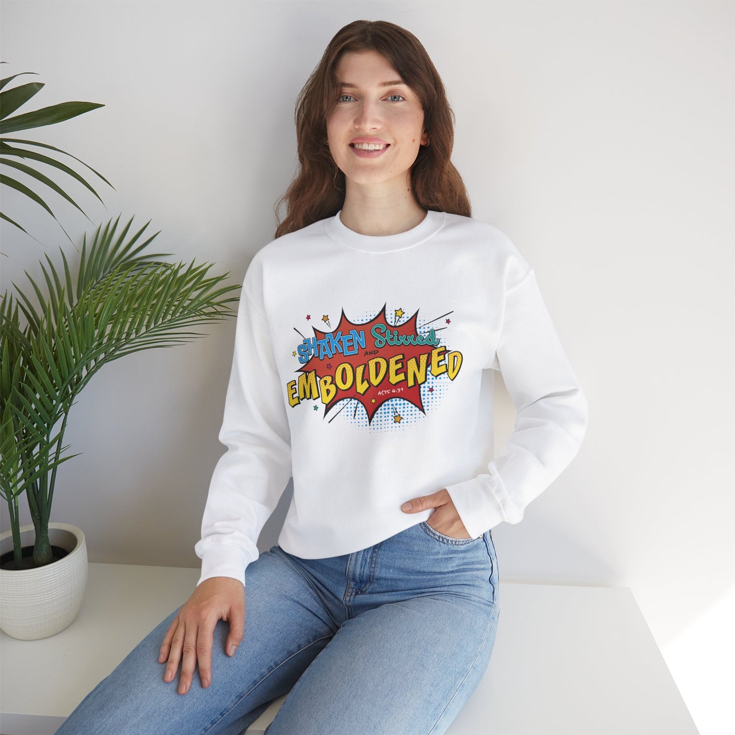 02-004 Emboldened - Unisex Heavy Blend™ Crewneck Sweatshirt