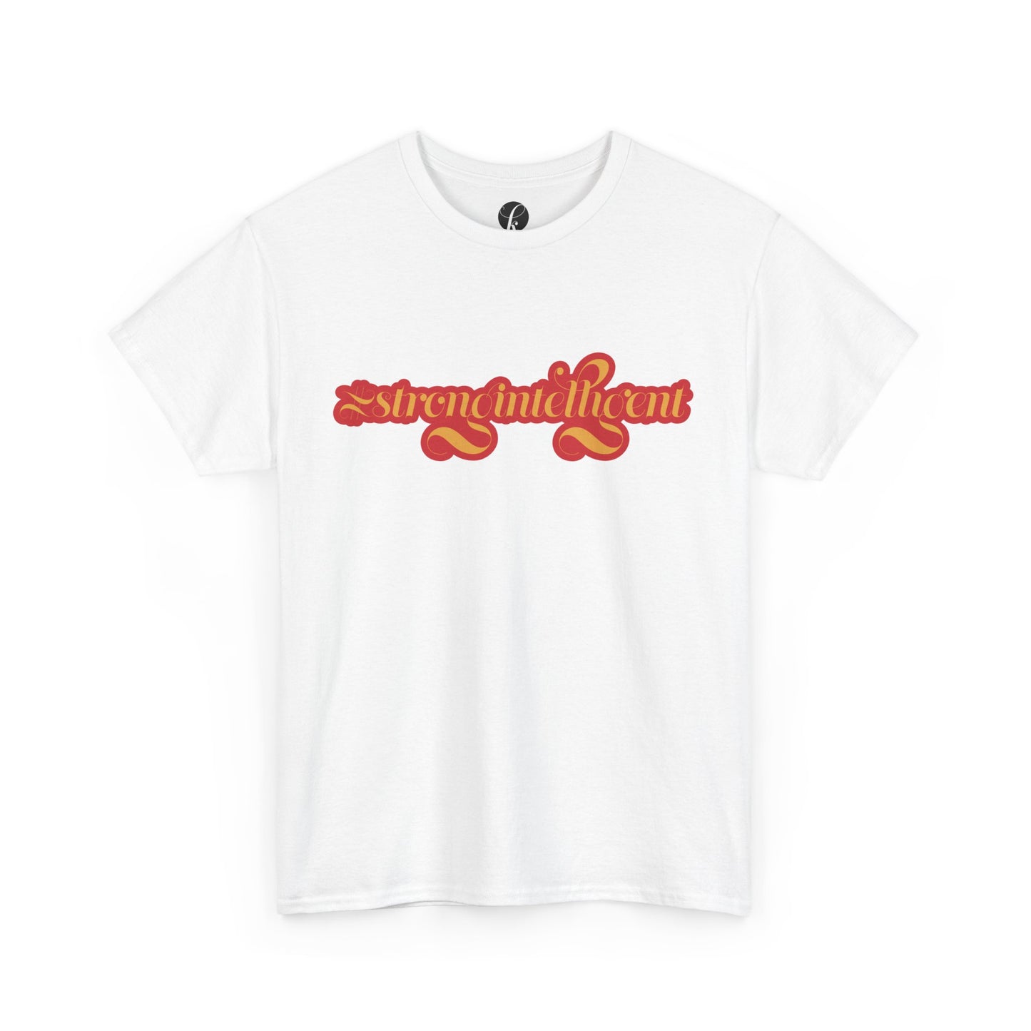 02-009 #StrongIntelligent Unisex Heavy Cotton Tee