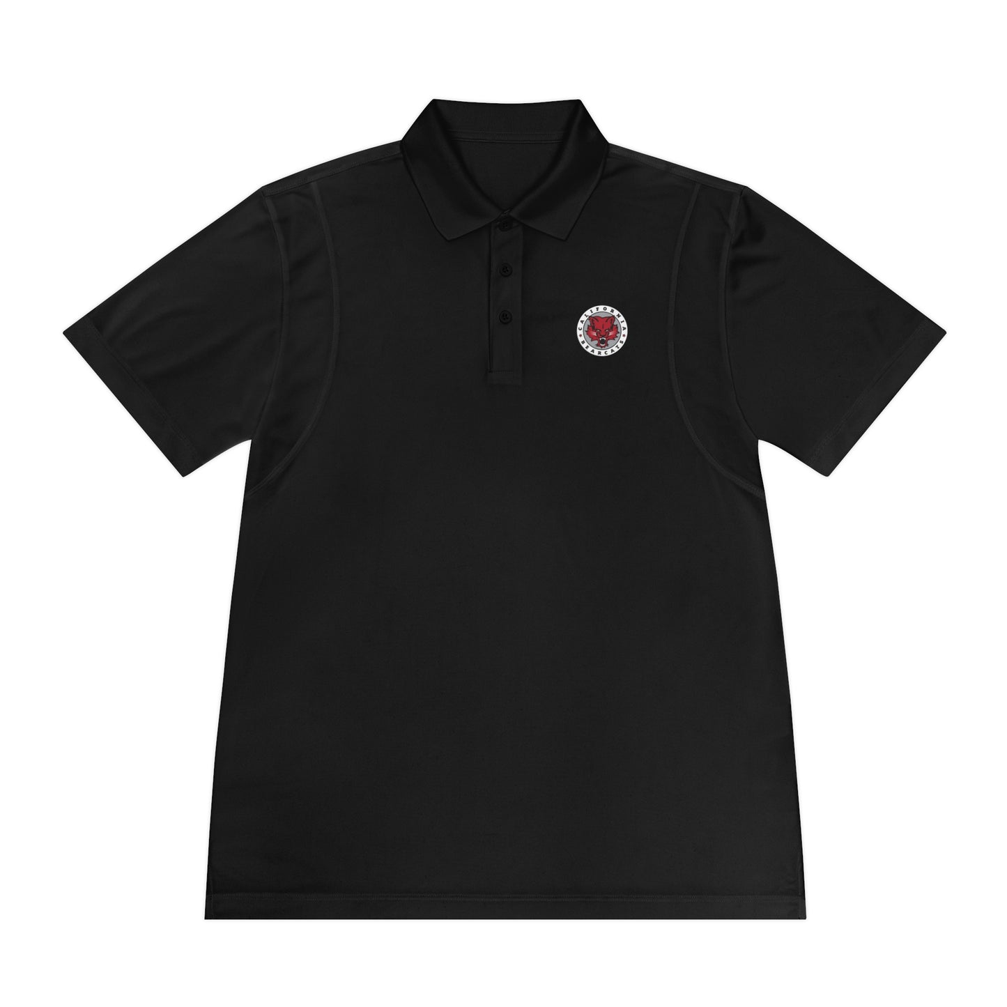 05-005 California Bearcats Men's Sport Polo Shirt (Black)