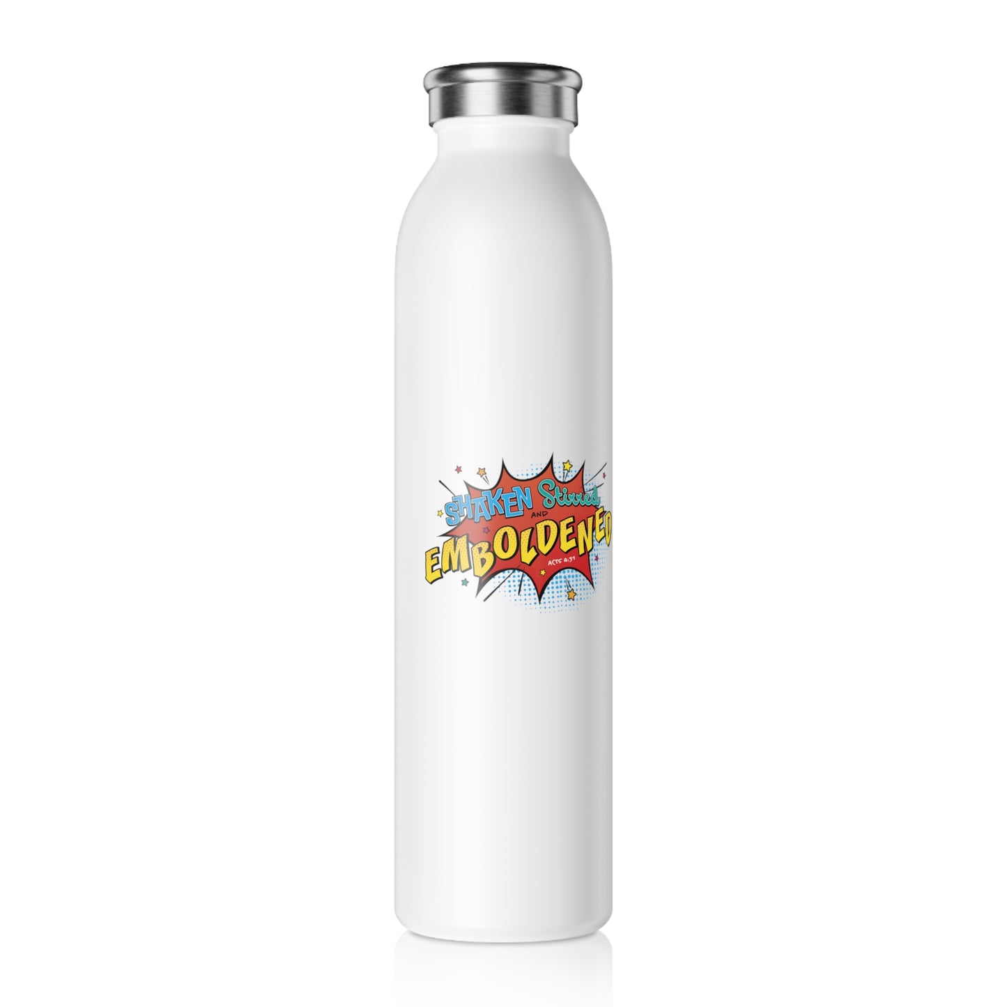 02-010 Emboldened Slim Water Bottle