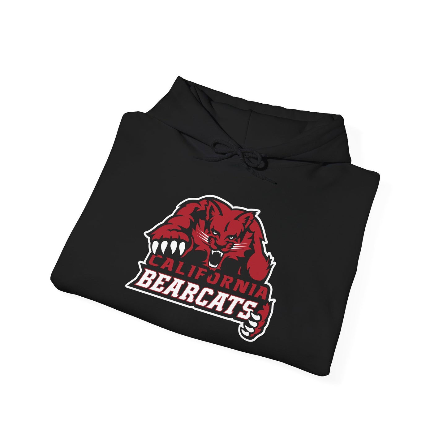 05-019 California Bearcats Dynamic Logo Unisex Heavy Blend™ Hooded Sweatshirt (Black)