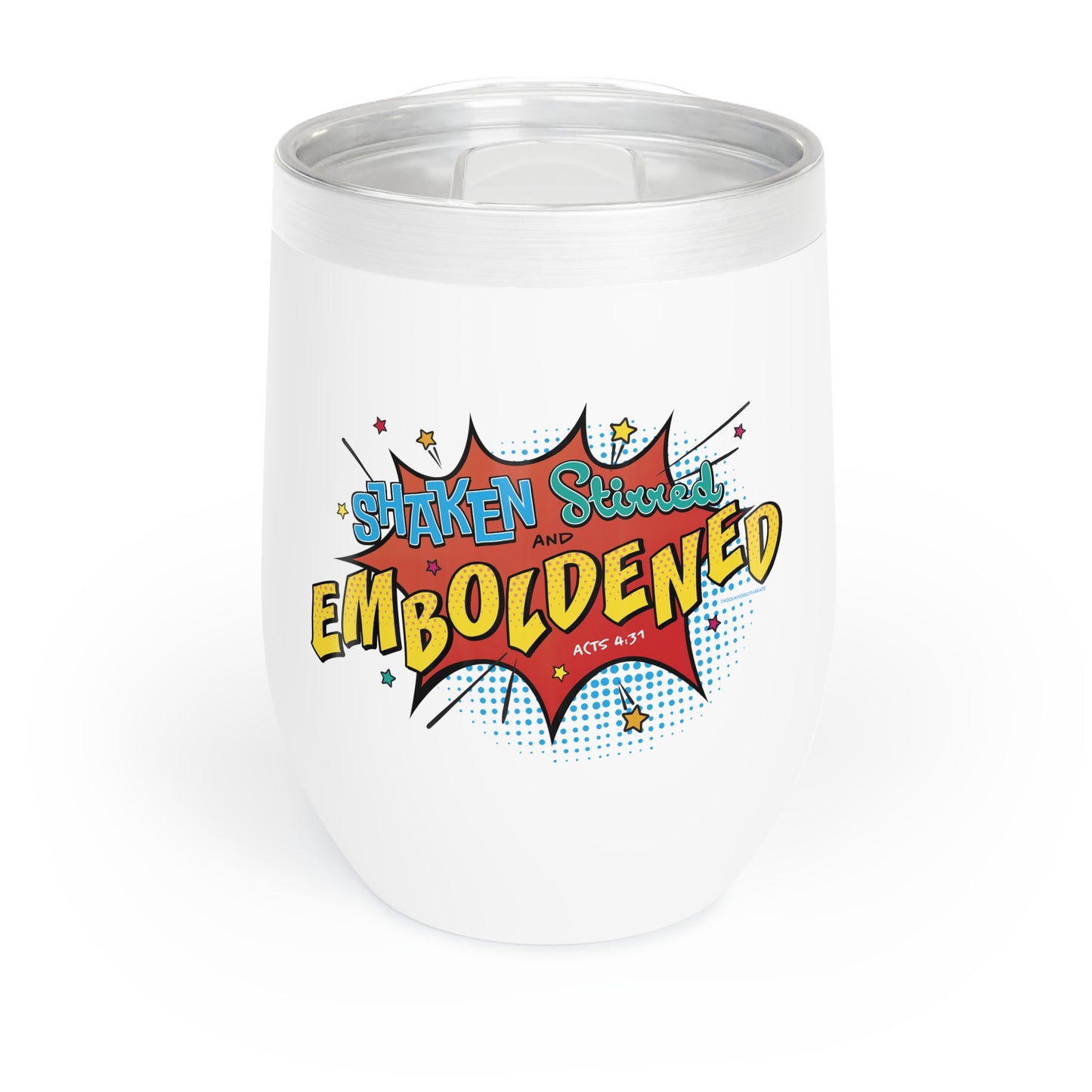 02-011 Emboldened Chill Wine Tumbler