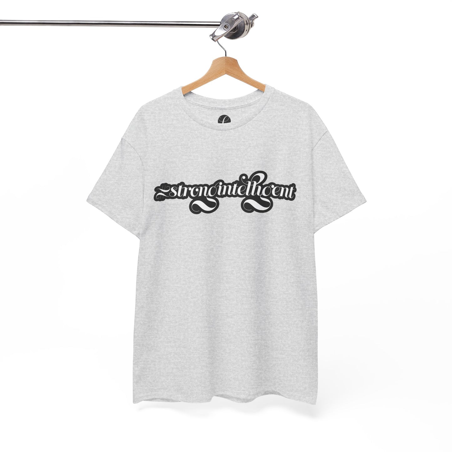 02-009 #StrongIntelligent Unisex Heavy Cotton Tee