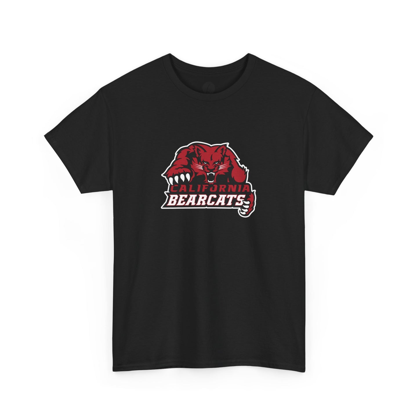 05-009 California Bearcats Unisex Heavy Cotton Tee (Black)
