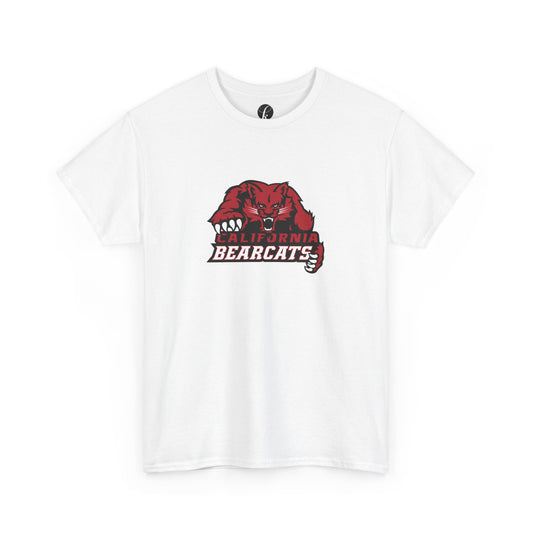 05-010 California Bearcats Unisex Heavy Cotton Tee (White)