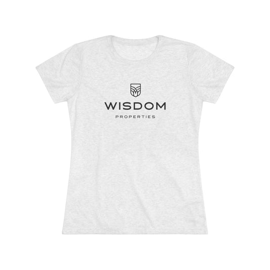 04-010 Wisdom Women's Triblend Tee