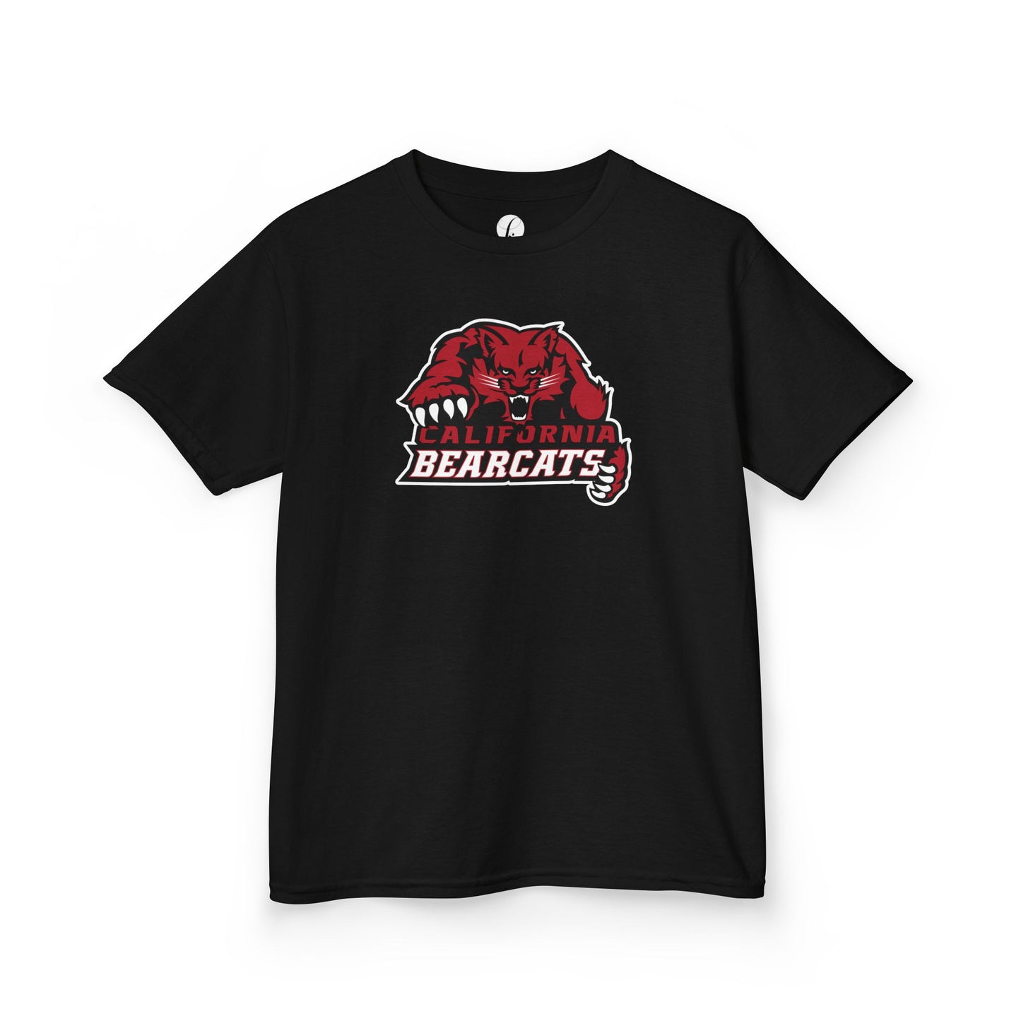 05-020 California Bearcats Dynamic Logo Kids Heavy Cotton™ Tee (Black)