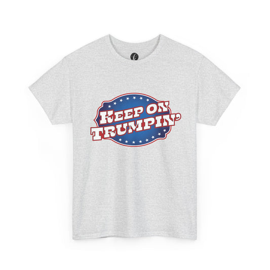 047 Keep on Trumpin' Red, White & Blue – Unisex Heavy Cotton Tee